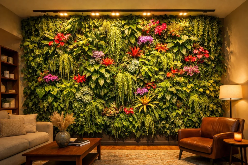 Create a Living Wall for Biophilic Design