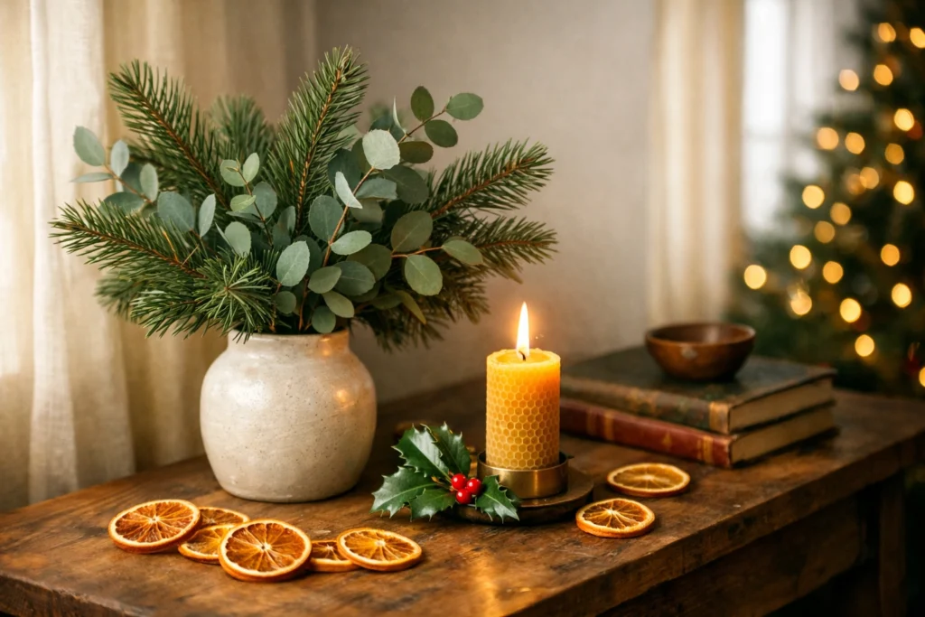 Decorate With Evergreen Branches and Natural Greenery on Any Budget