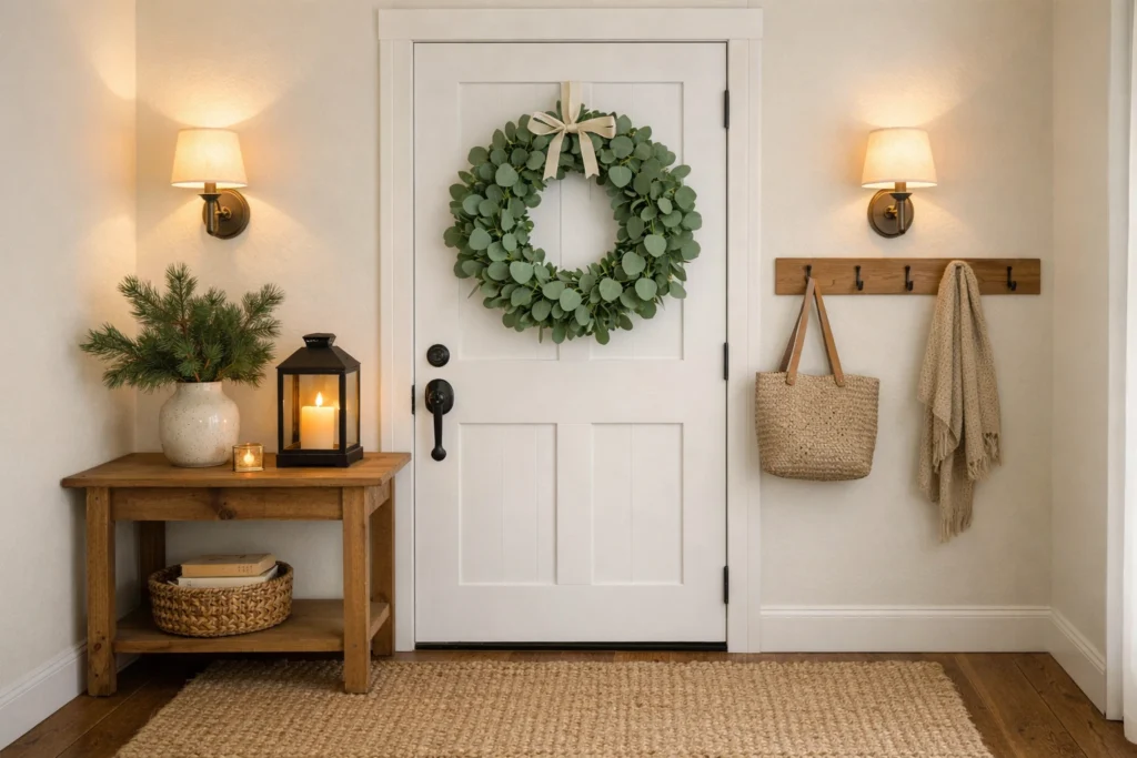 Design a Peaceful Holiday Entryway That Sets the Right Tone