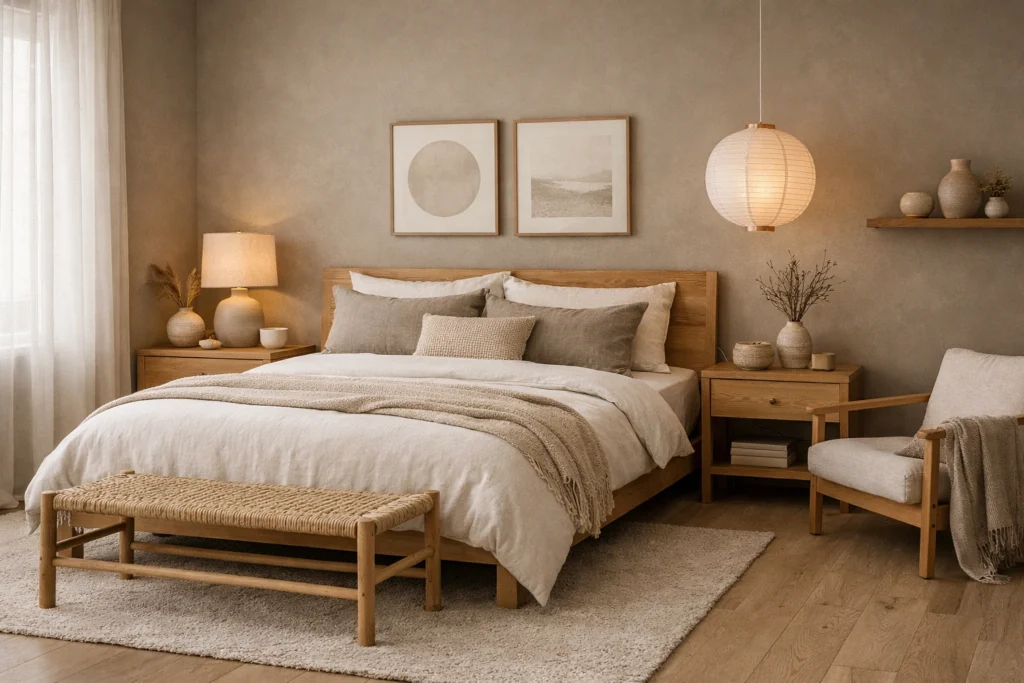 Earthy Taupe: Balanced Neutral for a Relaxing Sleep Environment