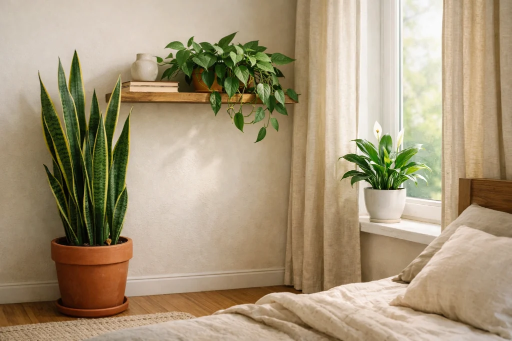 Essential 7 — Air Purifying Bedroom Plants That Clean While You Sleep