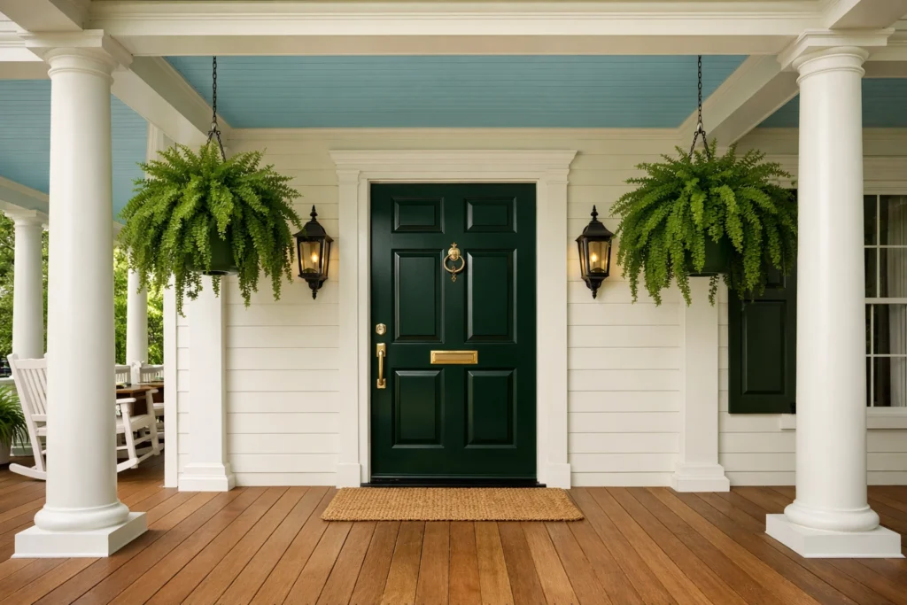 Front Porch Color Ideas That Capture True Southern Charm and Character