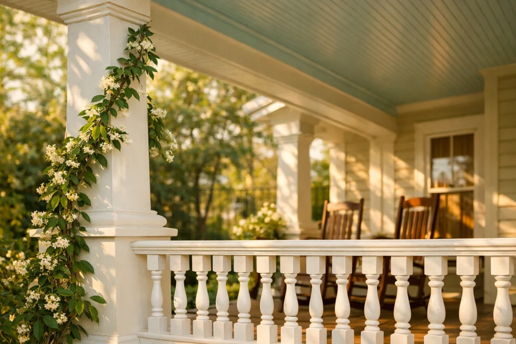Front Porch Railing and Column Ideas That Define Southern Architecture