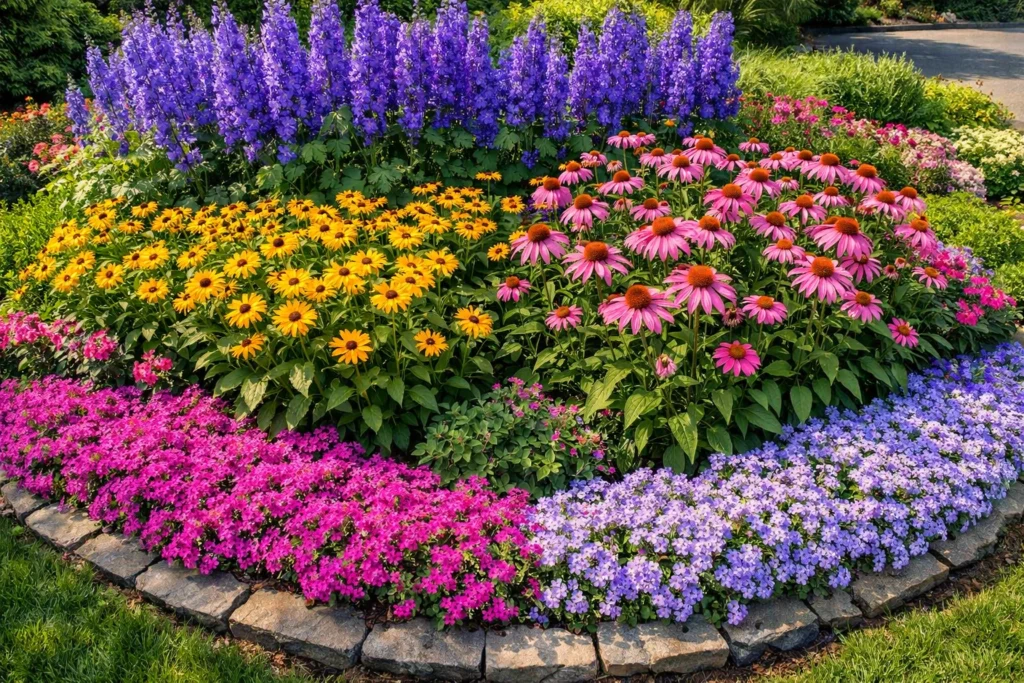 Bold and Colorful Perennial Garden Ideas for Maximum Year-Round Curb Appeal