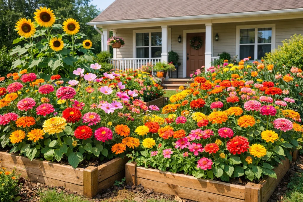Front Yard Flower Garden Ideas on a Budget That Still Look Absolutely Stunning