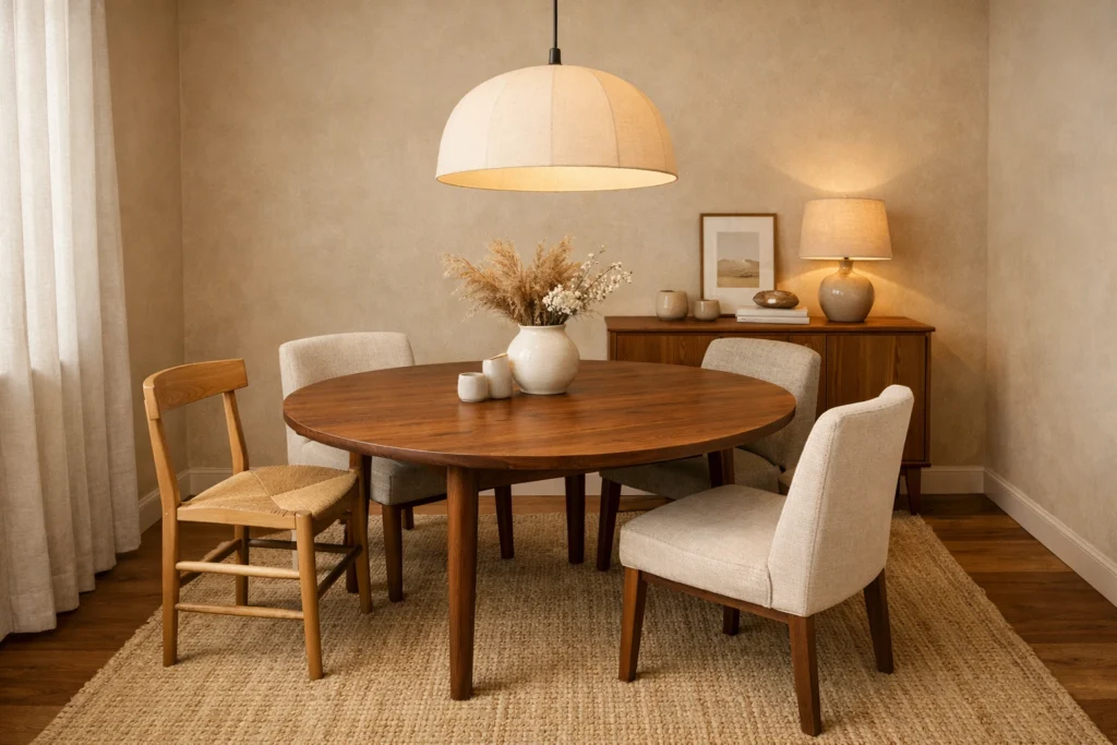 How To Choose the Right Furniture for a Small Slow Dining Room