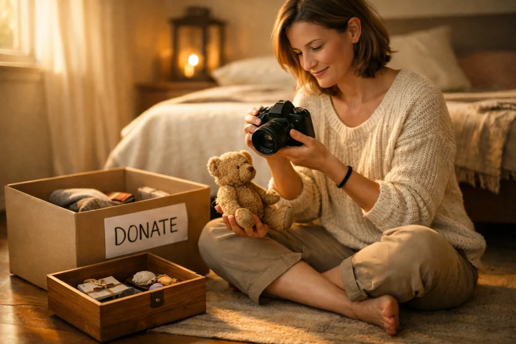 How To Declutter Sentimental Items Without Guilt or Regret