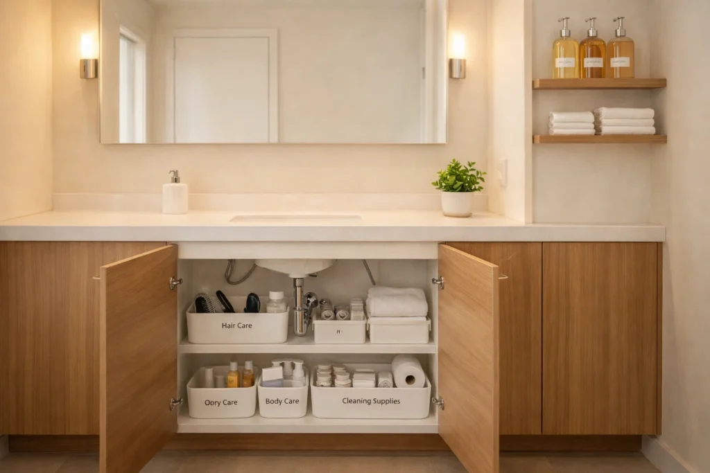 How To Organize Your Bathroom for a Clean and Clutter-Free Space