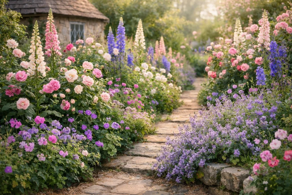 How to Create Natural Rhythm in a Cottage and Informal Garden