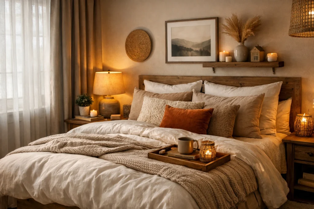 How to Decorate Your Bedroom for a Warm and Restful Feel
