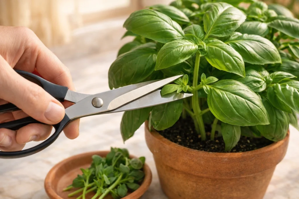 How to Harvest Indoor Herbs Without Killing Your Plants