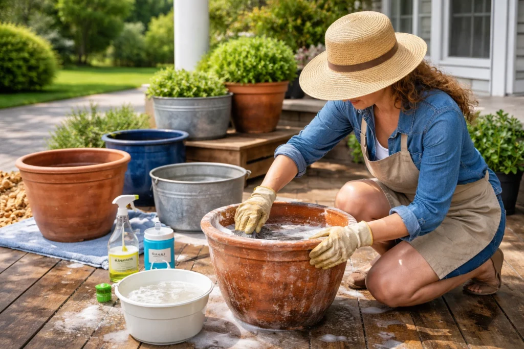 How to Maintain and Clean Your Outdoor Planters for Longevity