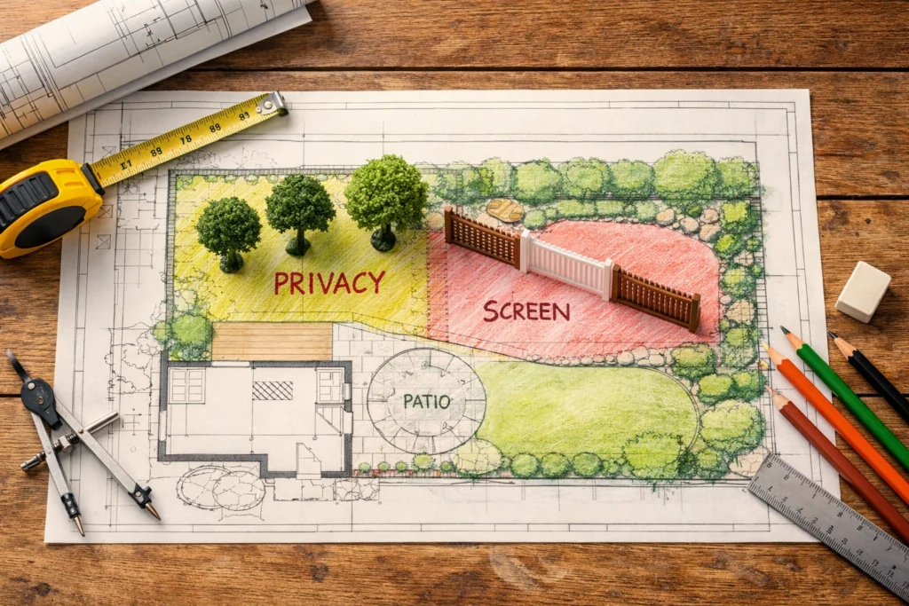 How to Plan Your Backyard Privacy Screen the Right Way