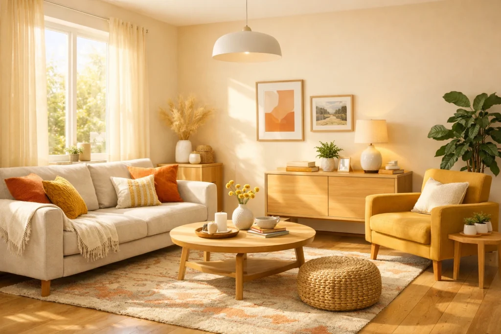 How to Use Bright Paint Colors to Transform a North Facing Room