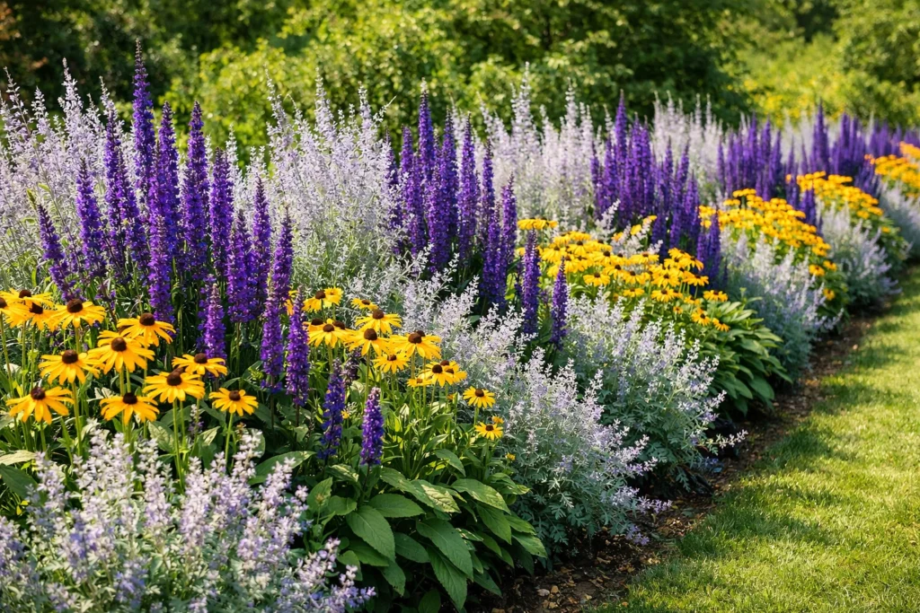 How to Use Color to Create Beautiful Natural Rhythm in Your Garden