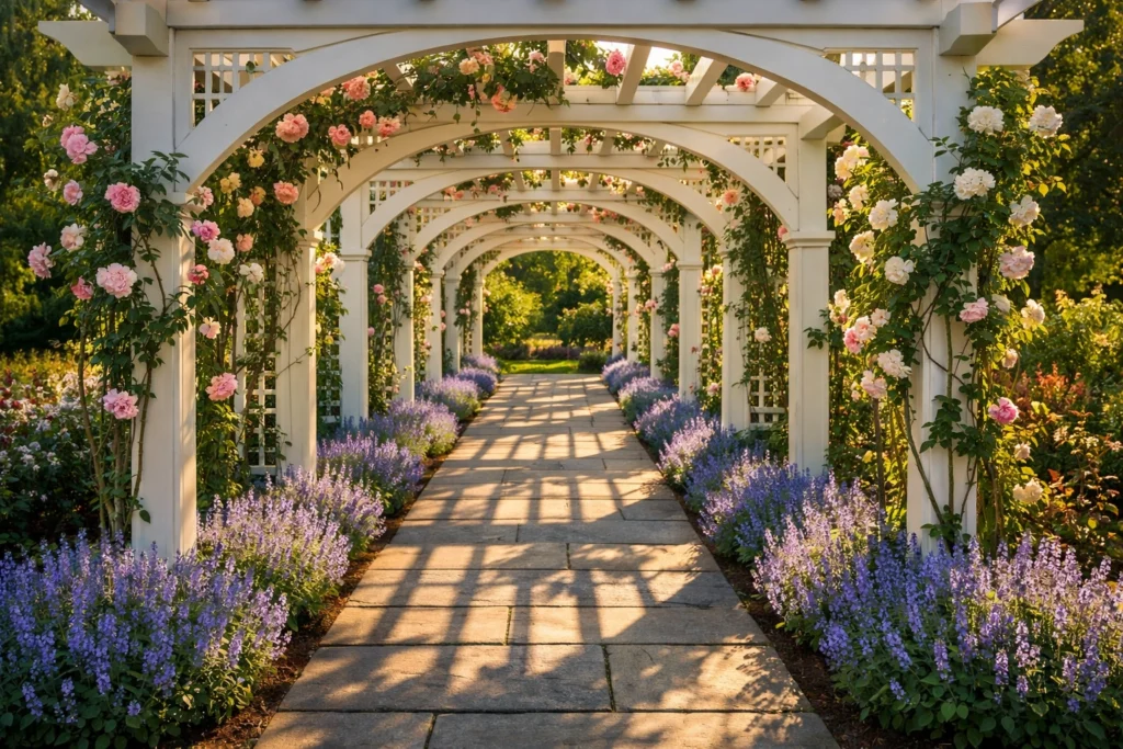 How to Use Paths Structures and Hardscape to Create Garden Rhythm