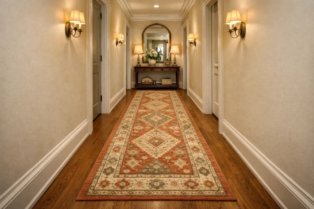 Lay Down a Runner Rug to Define the Space