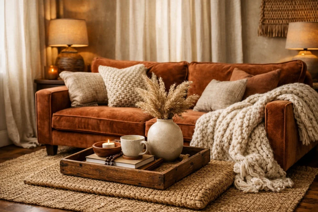 Layering Textures: The Secret to a Cozy and Inviting Home