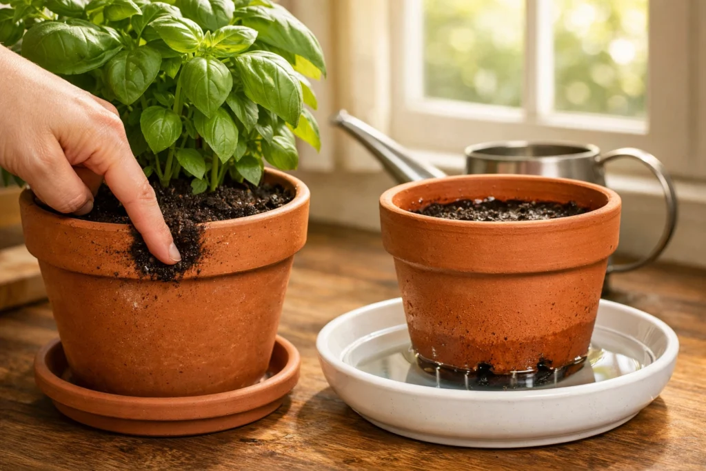 Master the Art of Watering Indoor Herbs Without Overwatering