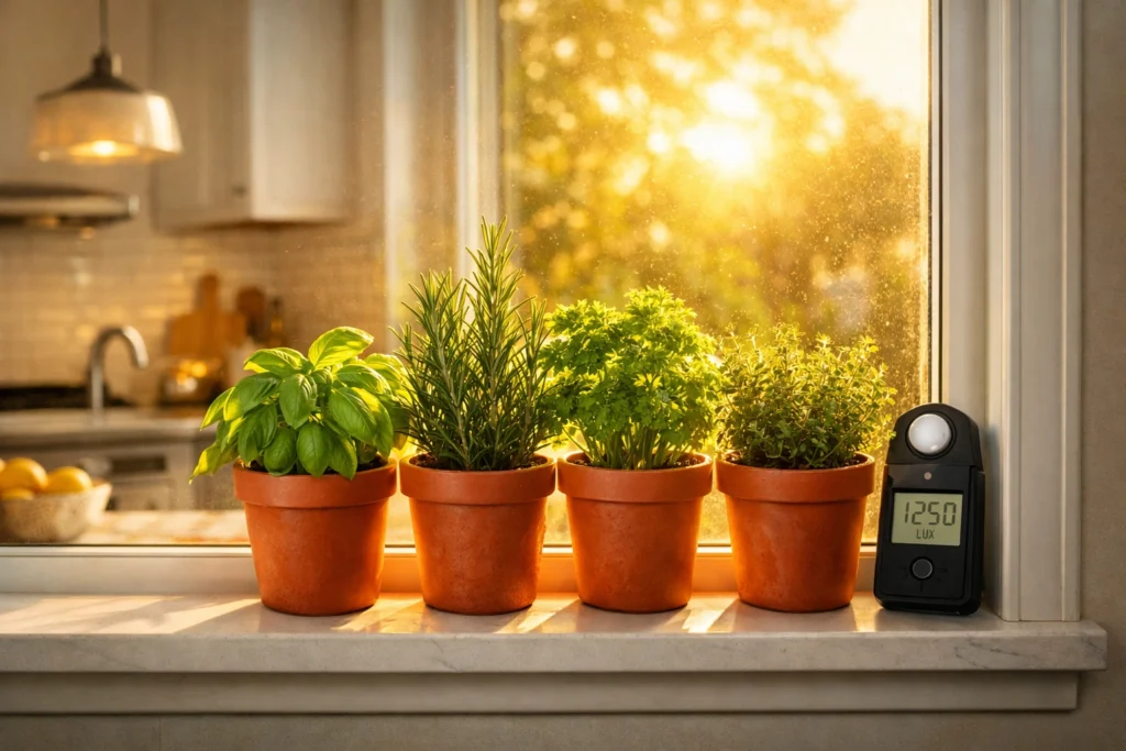 Pick the Perfect Spot and Window for Your Indoor Herbs