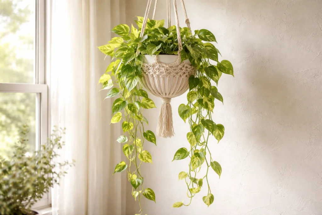 Pothos — The Easiest Indoor Plant for Earthy Home Decor