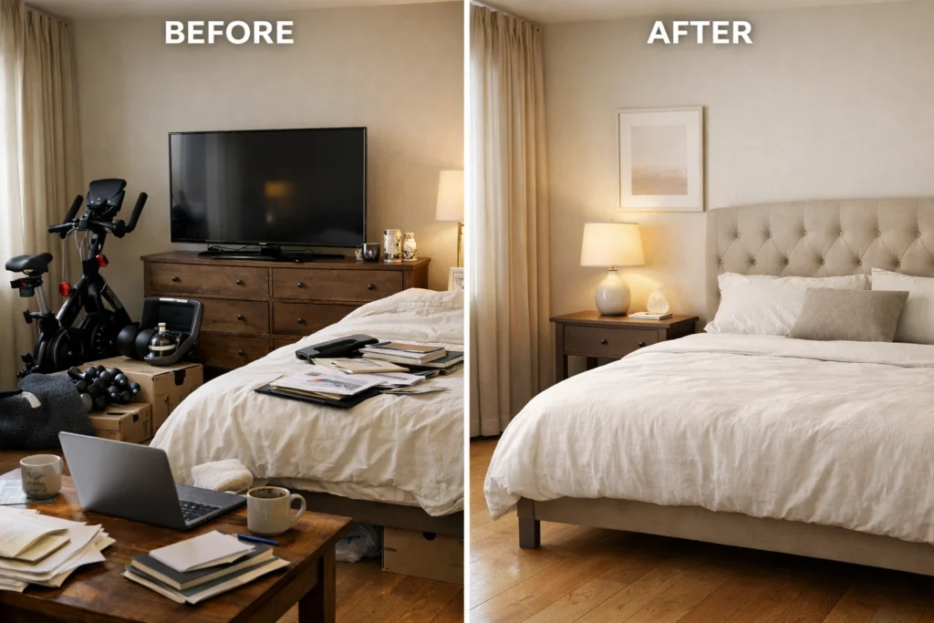 Remove These Items From Your Bedroom for Better Feng Shui