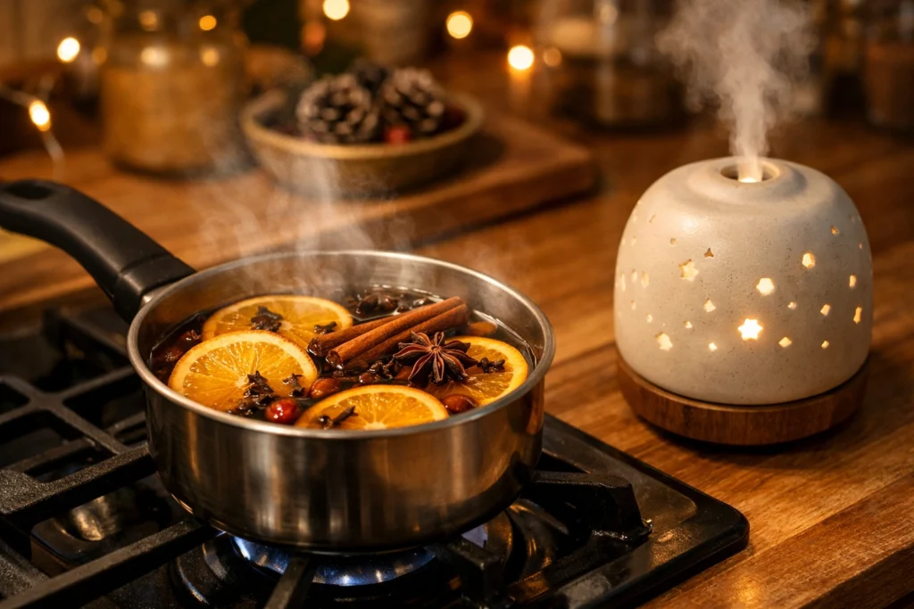 Simple Scent Strategies That Make Your Holiday Home Feel Peaceful