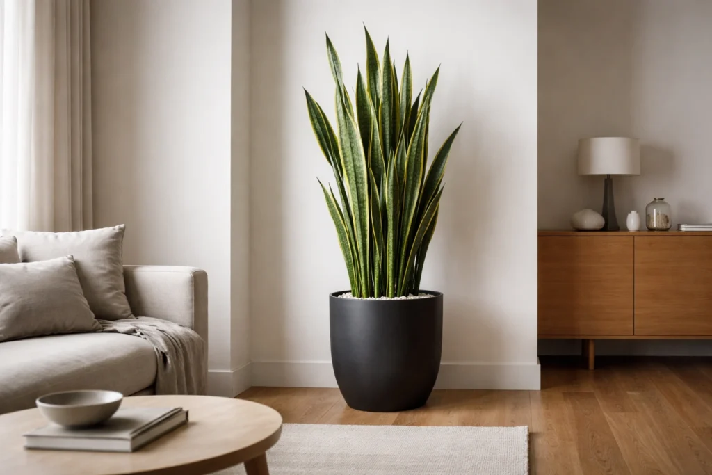 Snake Plant — A Bold Statement for Modern Indoor Decor