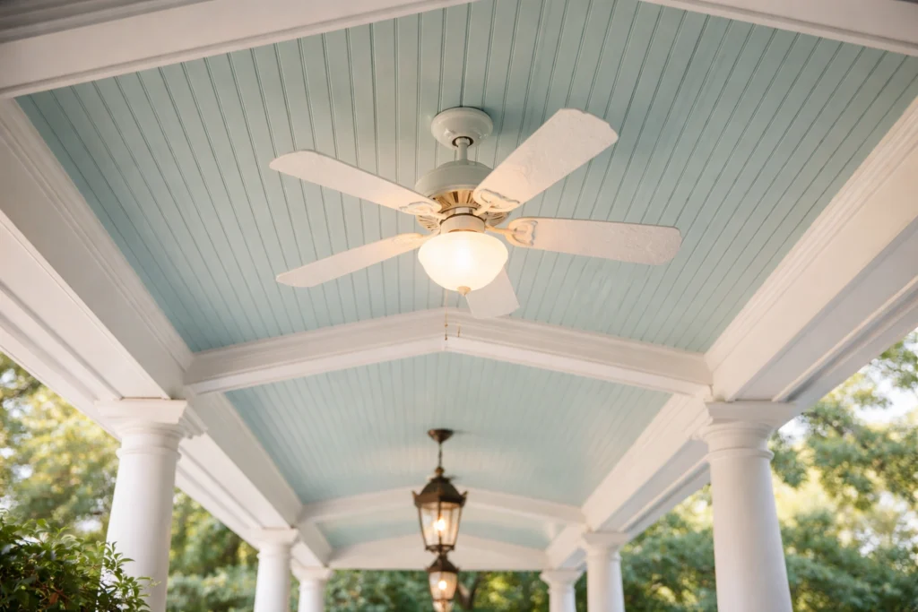 Southern Front Porch Ceiling Ideas That Add Beauty and Character
