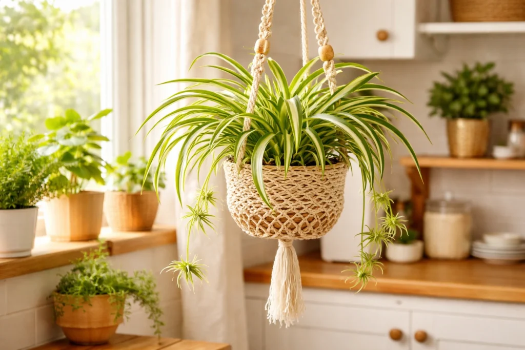 Spider Plant — An Affordable Indoor Plant for Cozy Decor