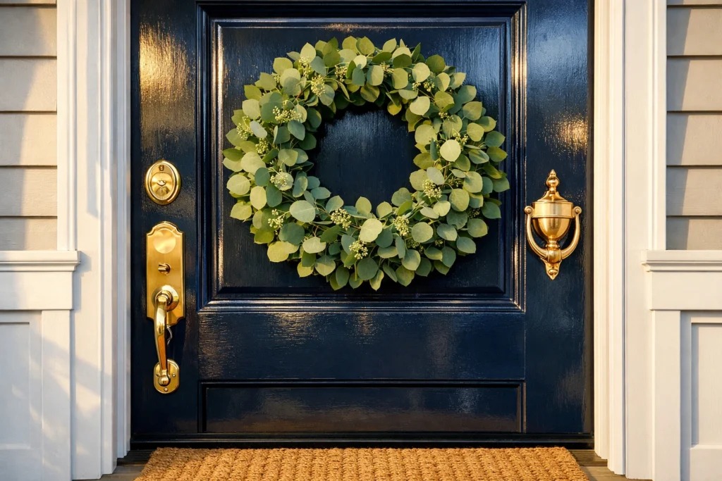 Start With a Fresh and Bold Front Door Color