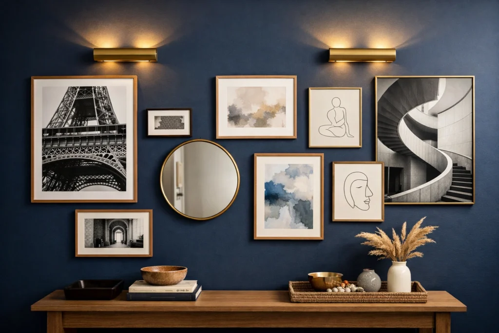 Style Your Entryway Walls With Art and Meaningful Accents