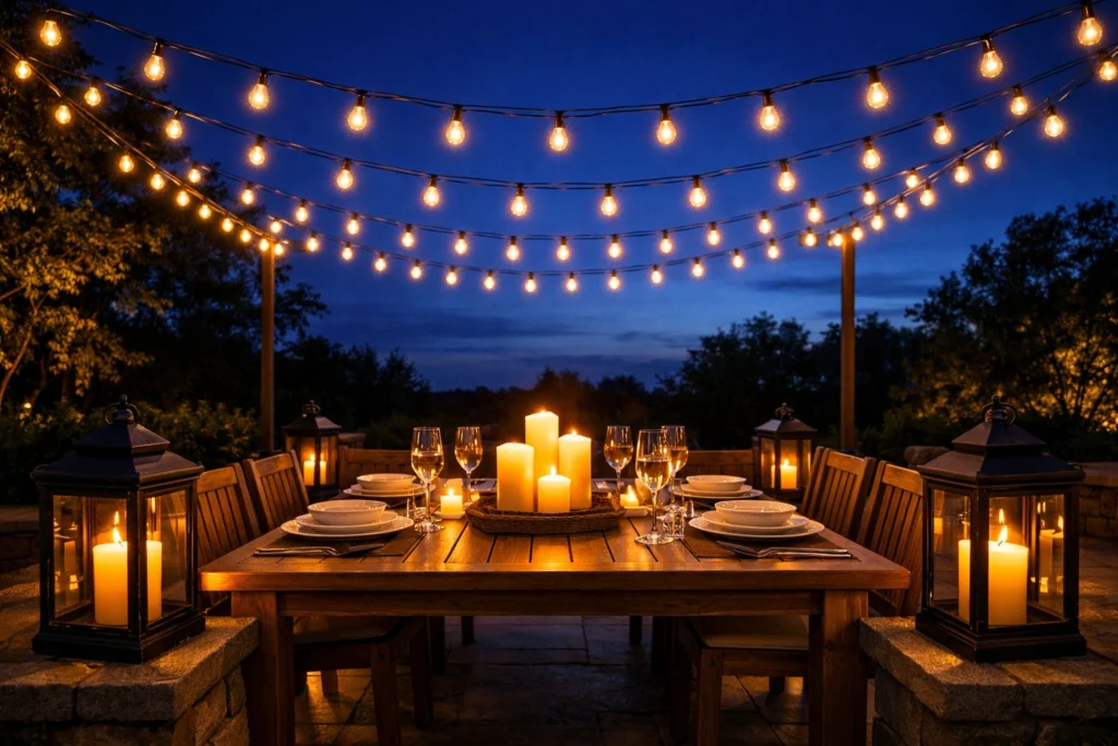 Style Your Outdoor Dining Table Like a Professional Entertainer