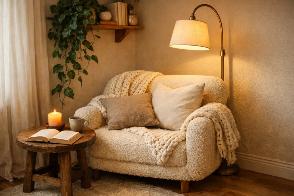 Replace Empty Corners With a Cozy Reading Nook