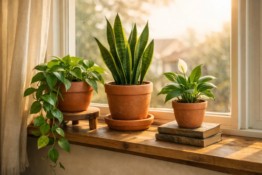 Replace Plastic Pots With Earthy Indoor Plant Displays