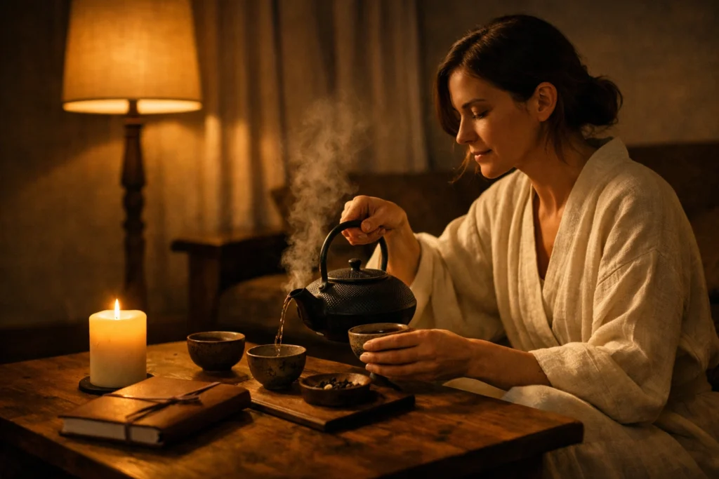 Swap 9 — Switch Rushed Evenings for a Slow Intentional Wind Down Routine