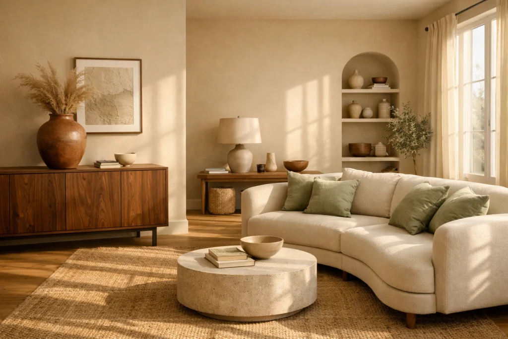 Trade Bright Colors for a Warm Neutral Color Palette