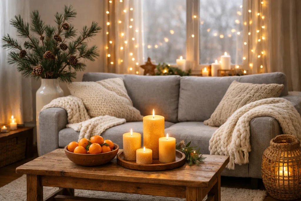 Transform Your Living Room Into a Calm Holiday Retreat