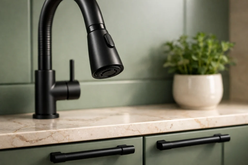 Trend 12 — Matte Black Hardware Remains the Designer's Favorite Accent