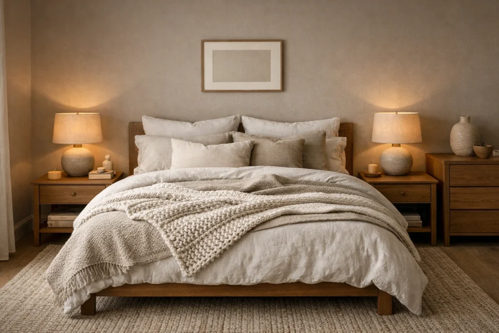 Trend 5 — Warm Greige Bedroom Walls That Work With Everything