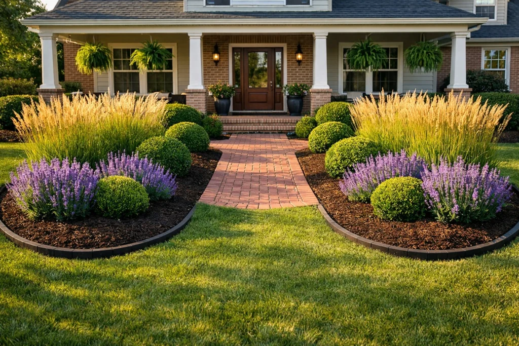 Use Low Maintenance Landscaping to Define Your Front Yard