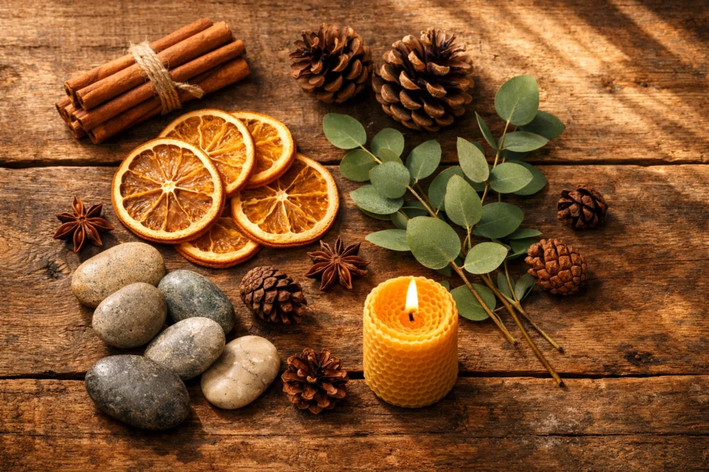 Use Natural Elements to Bring Outdoor Calm Inside