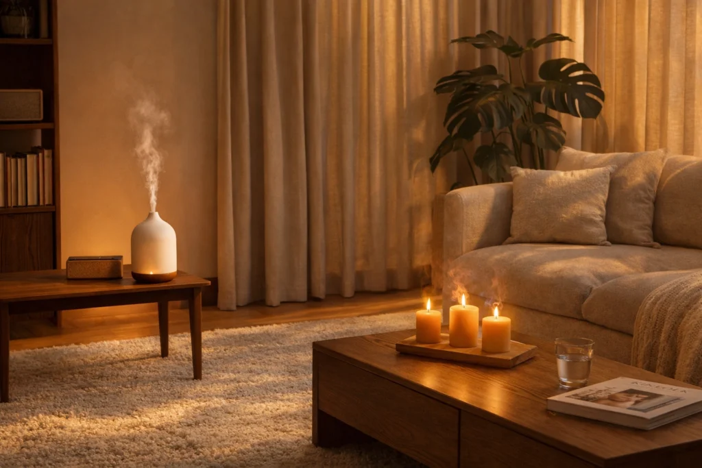 Use Sound and Scent to Complete Your Wellness Home Experience