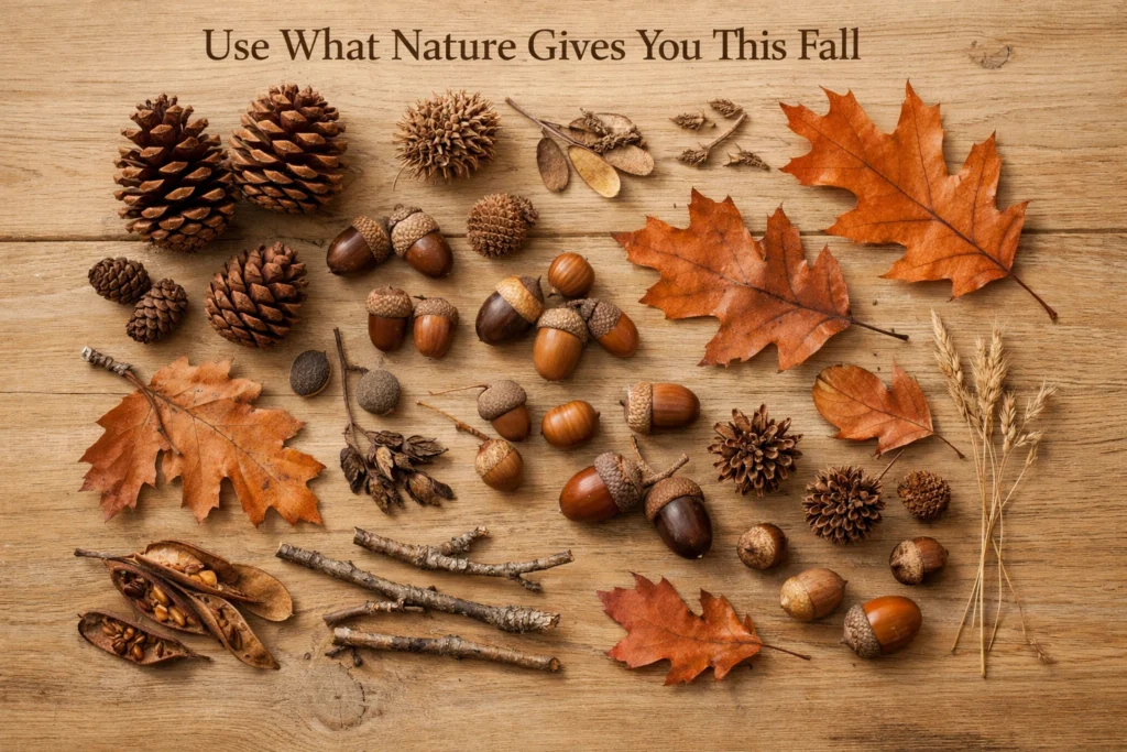 Use What Nature Gives You This Fall
