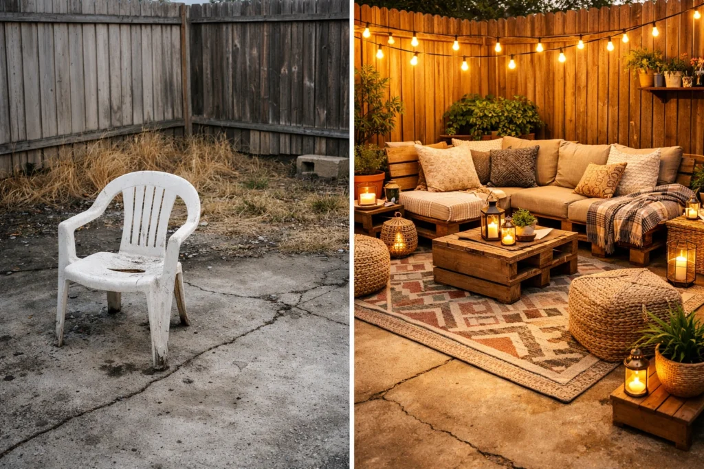 What Does Creating an Outdoor Space on a Budget Really Mean?
