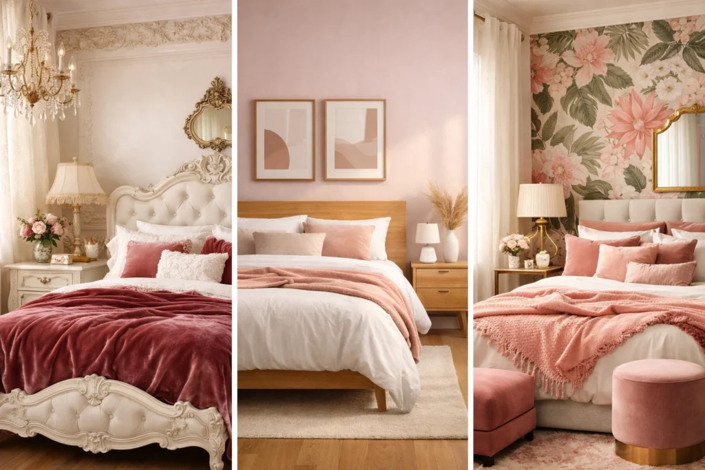 Why Pink and White Is the Most Timeless Bedroom Color Combination