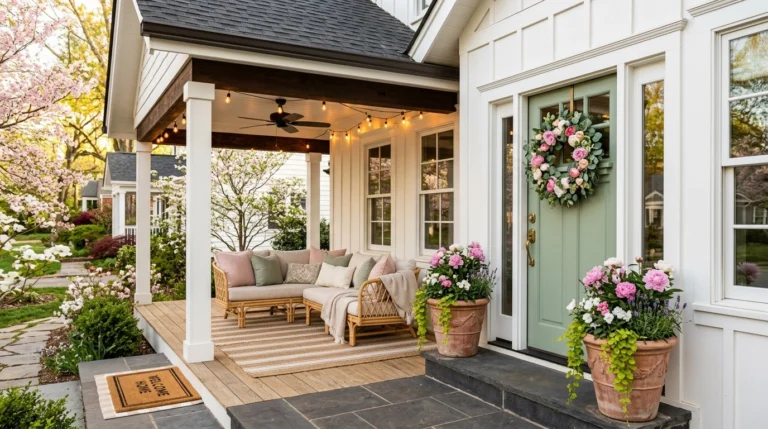 Spring Porch Decor