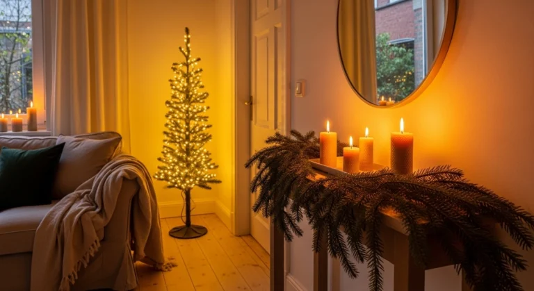 9 Affordable and Natural Small Apartment Christmas Decor Ideas