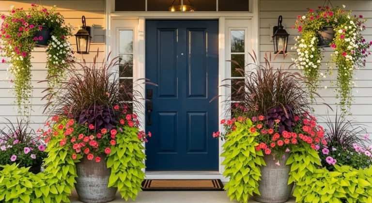 Front Porch Flower Combinations