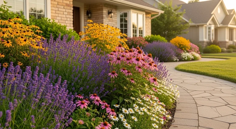 12 Front Yard Flower Garden Ideas That Instantly Boost Curb Appeal
